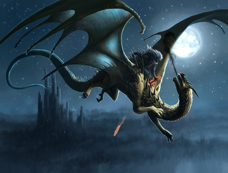 Book cover illustration/Dragon art by Minna Sundberg